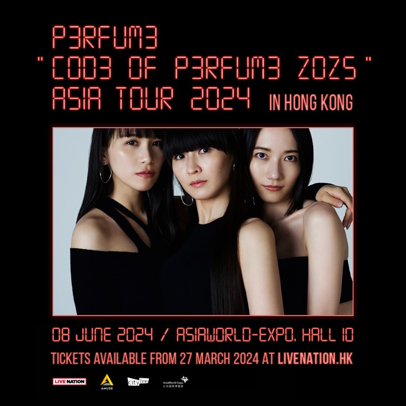 "COD3 OF P3RFUM3 ZOZ5" Asia Tour 2024 in Hong Kong