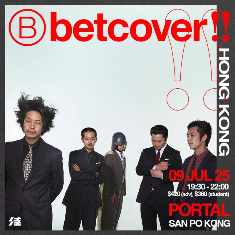 betcover!! live in Hong Kong 2025