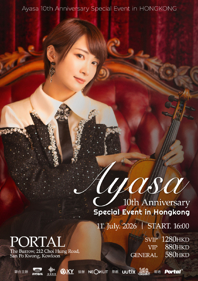 Ayasa 10th Anniversary Special Event in HONGKONG